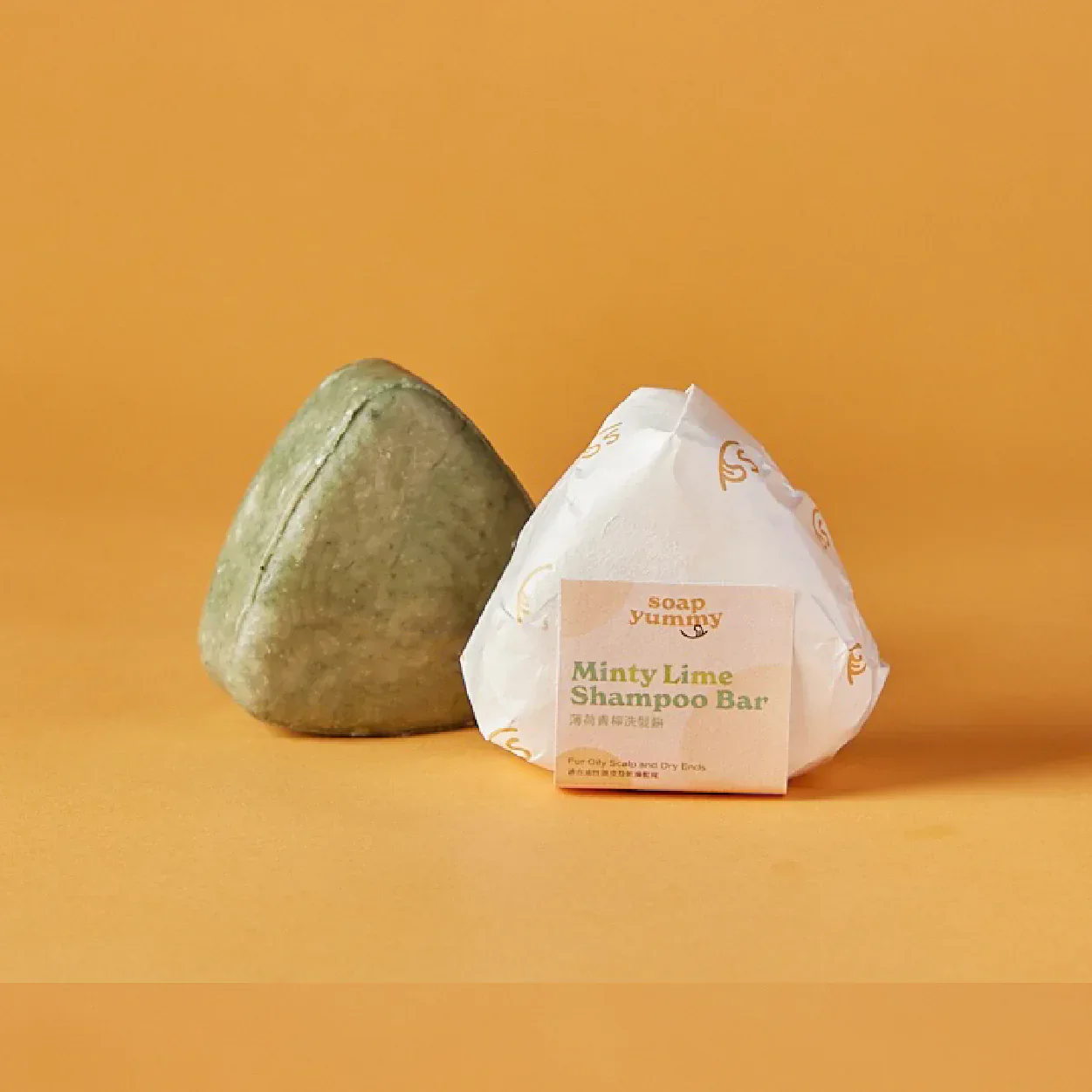 Soap Yummy 薄荷青檸洗髮餅 (油性頭皮及乾燥髮尾) Minty Lime Shampoo Bar (Oily scalp & dry ends)