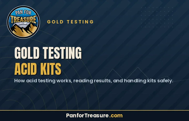 Read more about the article Gold Testing Acid Kits: How to Use Them and What They Tell You