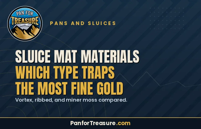 Read more about the article Sluice Mat Materials: Which Type Traps the Most Fine Gold