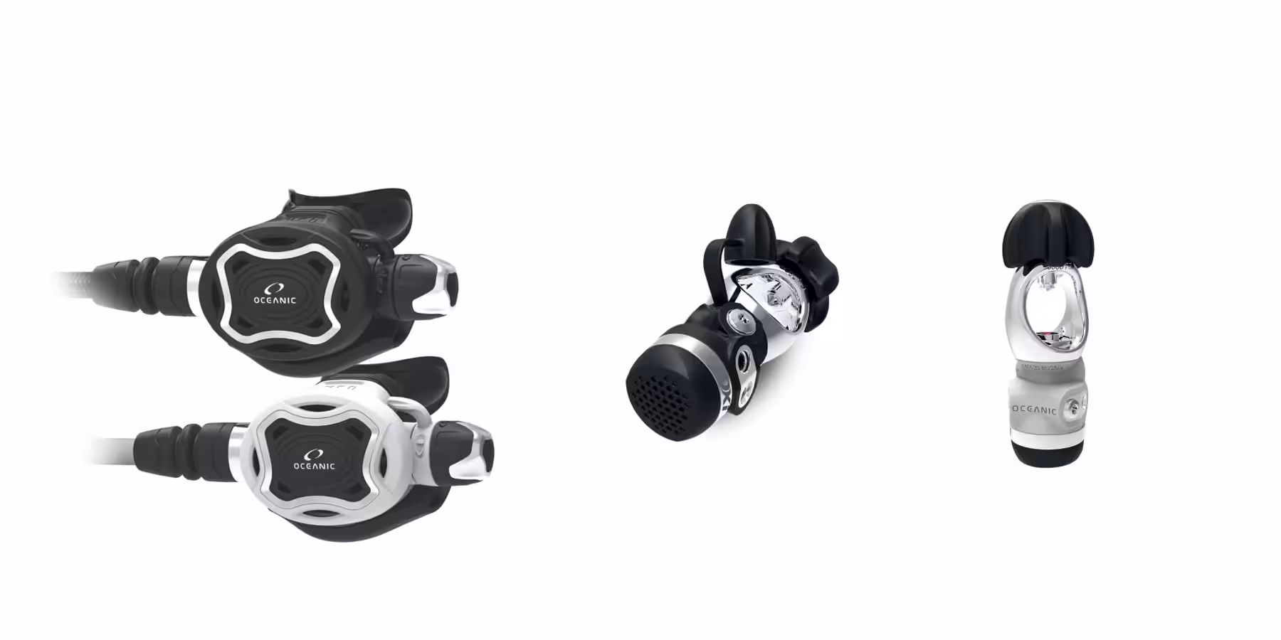 Équipements de plongée sous-marine Oceanic pour explorer les merveilles océaniques en toute sécurité.