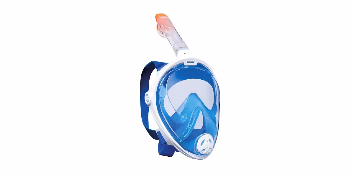 Masque de snorkeling moderne pour explorer les merveilles sous-marines en toute sécurité.