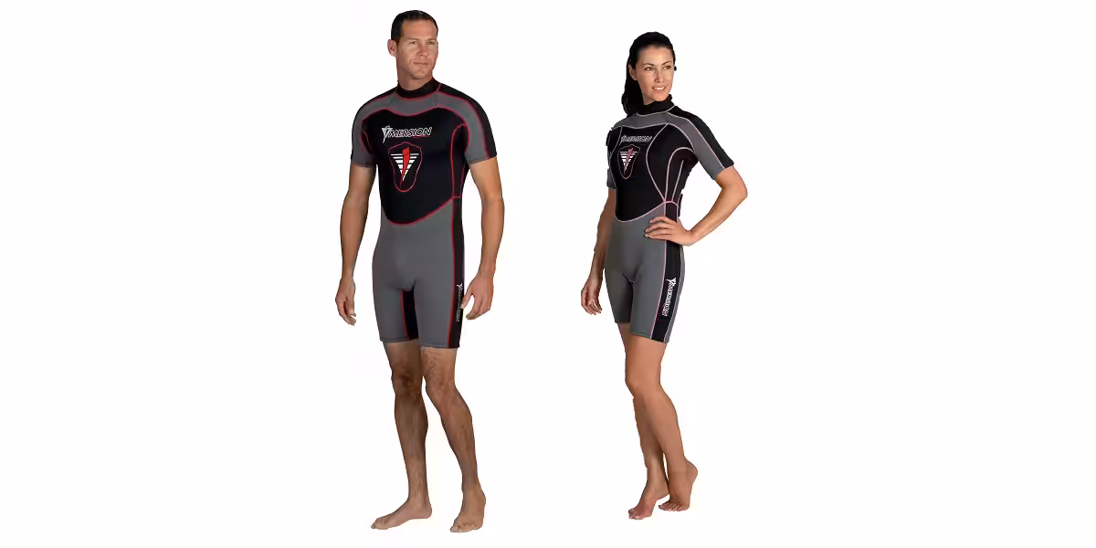 Combinaisons de plongée modernes pour explorer le monde sous-marin en toute sécurité.