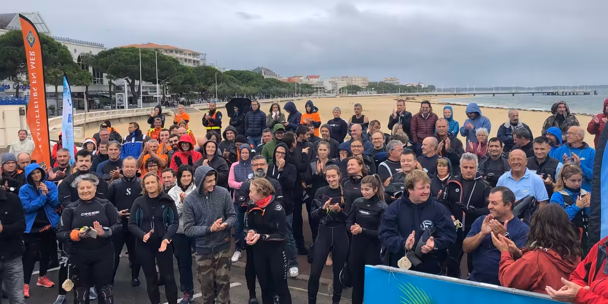 Nettoyage sous-marin bassin d'Arcachon