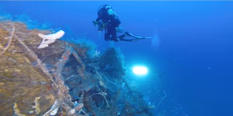 Épave du Tamaya en Martinique