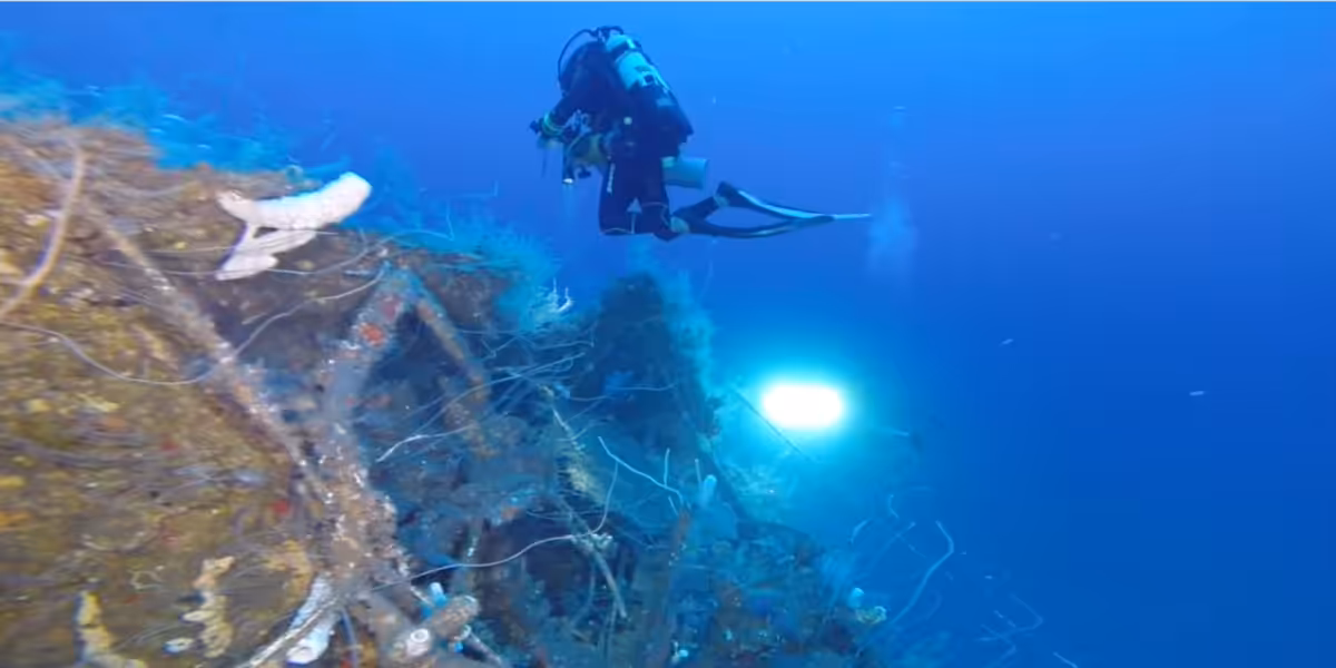 Épave du Tamaya en Martinique