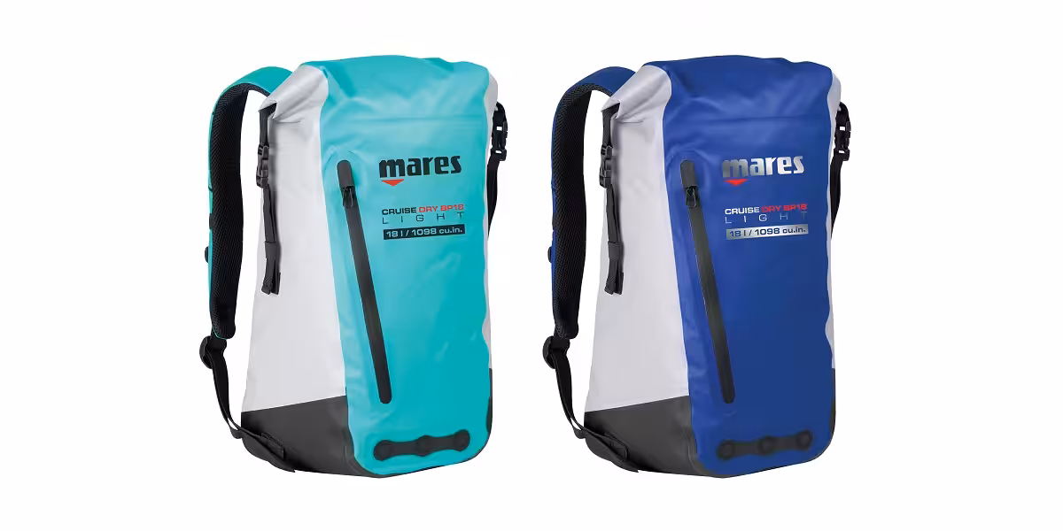 Sac étanche Mares, idéal pour les activités sous-marines et la randonnée aquatique.