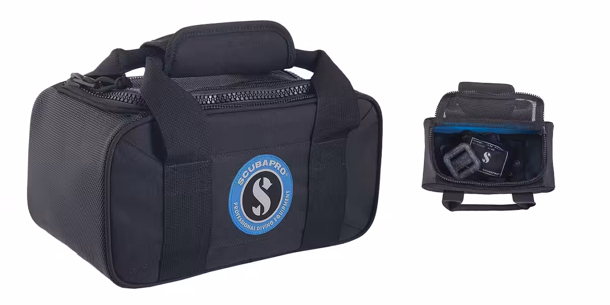 Sac de plongée Scubapro, idéal pour ranger et transporter votre équipement sous-marin.