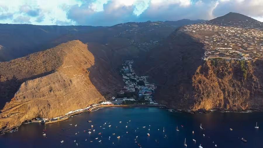 Jamestown capitale de sainte heläne 1