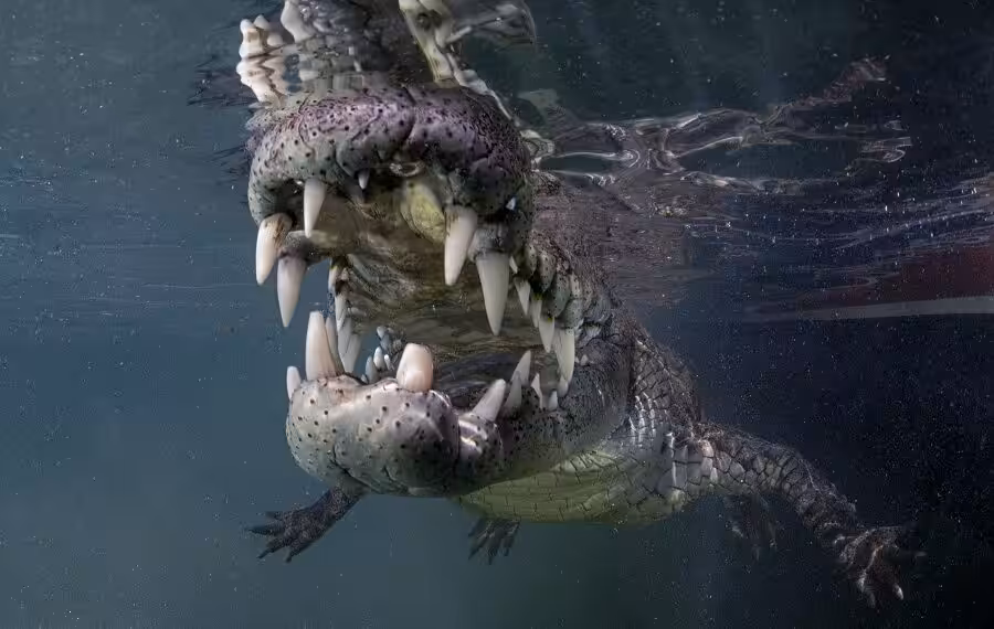 Nicolas Barraque Cuba Jardin De La Reine Decembre 2021 Crocodile De Cuba Crocodylus Rhombifer Nic 0753 900x570