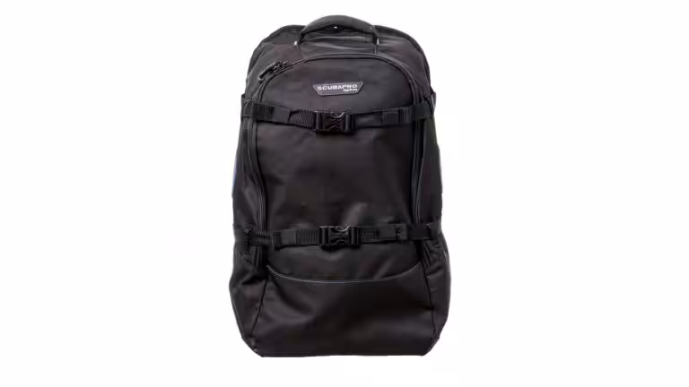 Sac à dos de plongée robuste, idéal pour transporter votre équipement sous-marin en toute sécurité.