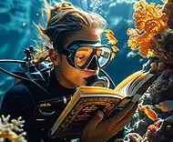 Livre Plongee Sous Marine Roman