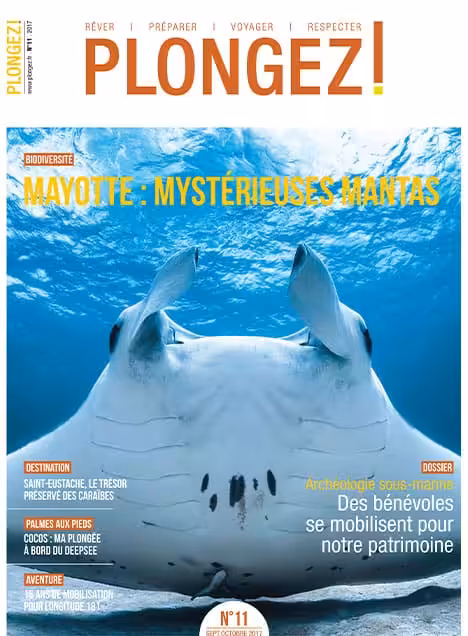 Explorez la biodiversité marine de Mayotte avec les majestueuses raies mantas, symboles d'un écosystème fascinant.