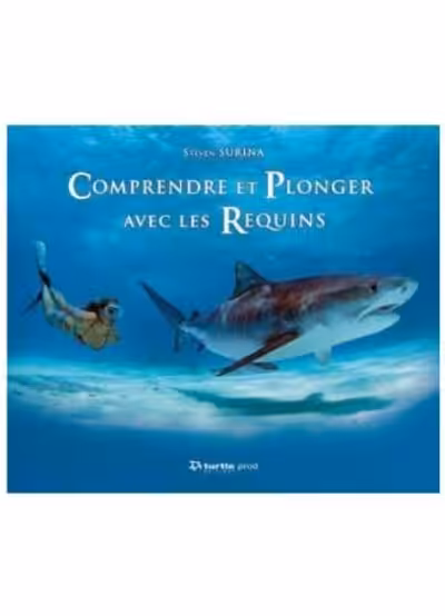 Un plongeur explore les profondeurs marines aux côtés d'un requin majestueux, illustrant l'harmonie possible avec la faune...