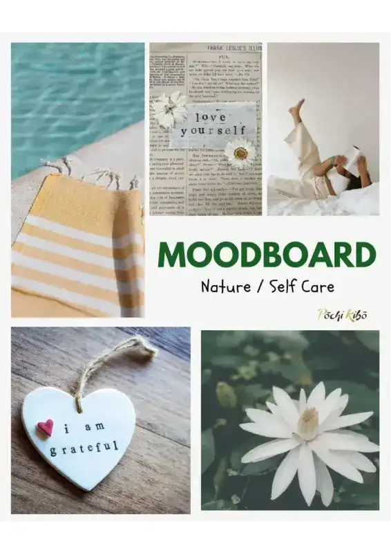 Moodboard Bien-être et Nature