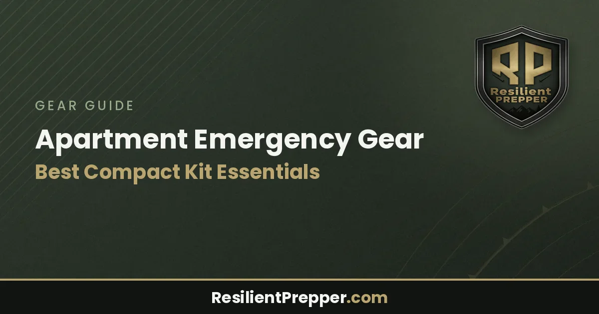 Apartment Emergency Gear: Best Compact Kit Essentials