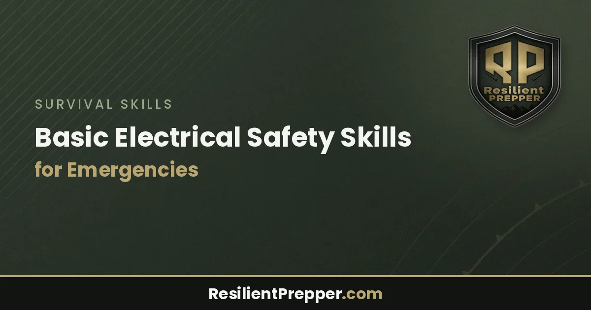 Basic Electrical Safety Skills for Emergencies