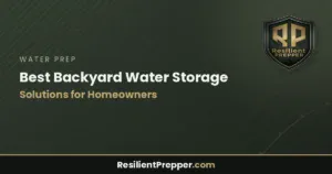 Read more about the article Best Backyard Water Storage Solutions for Homeowners