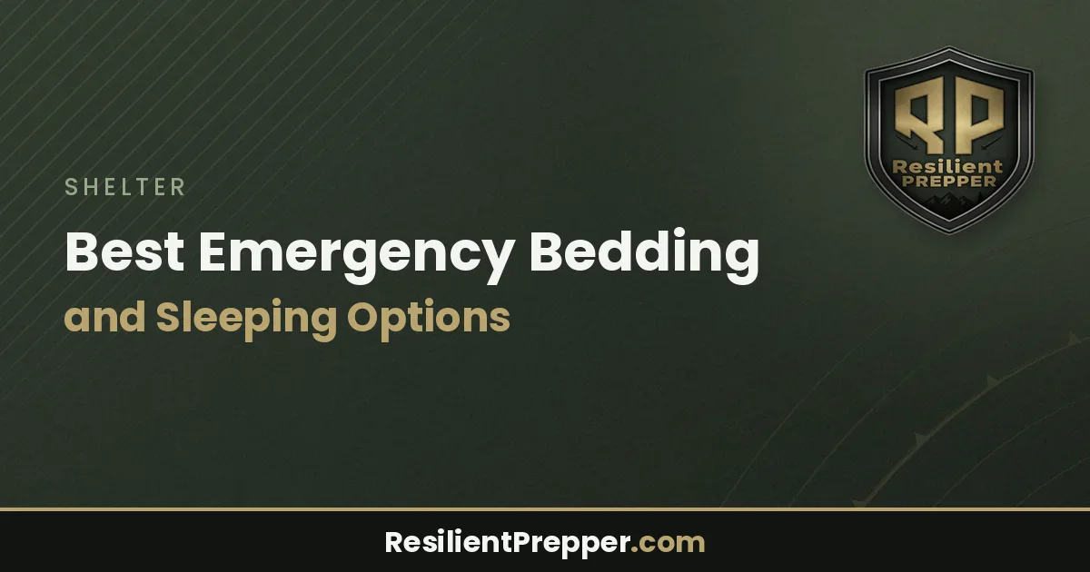 Best Emergency Bedding and Sleeping Options