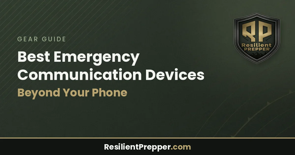 Best Emergency Communication Devices Beyond Your Phone
