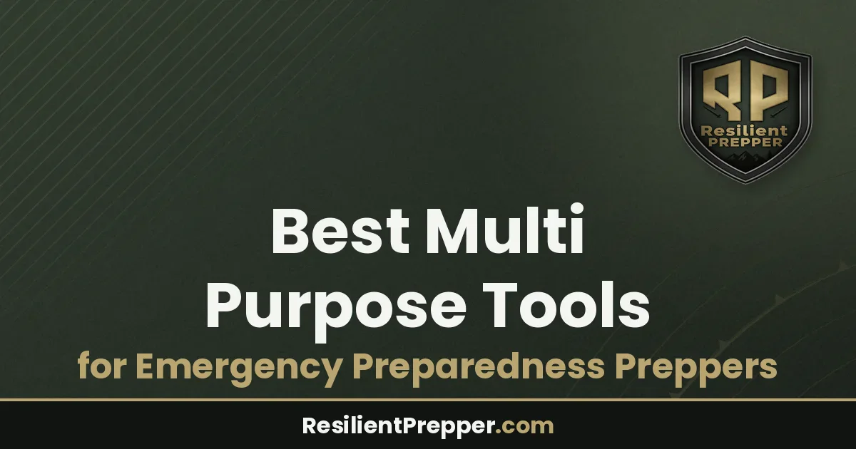 Best Multi Purpose Tools for Emergency Preparedness Preppers