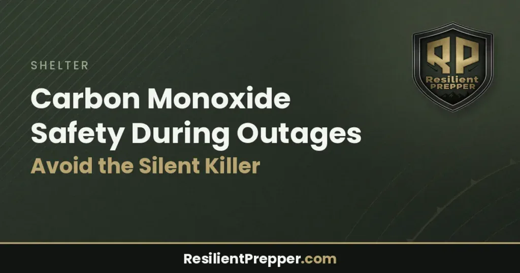 Carbon Monoxide Safety During Outages: Avoid the Silent Killer