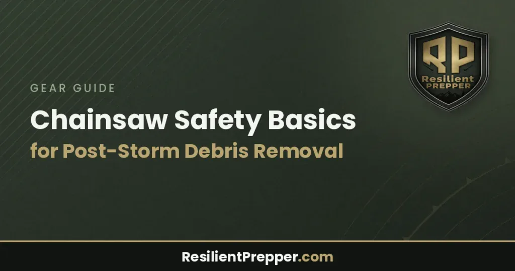 Chainsaw Safety Basics for Post-Storm Debris Removal