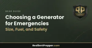 Read more about the article Choosing a Generator for Emergencies: Size, Fuel, and Safety