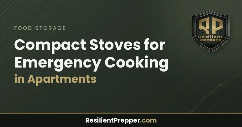 Compact Stoves for Emergency Cooking in Apartments
