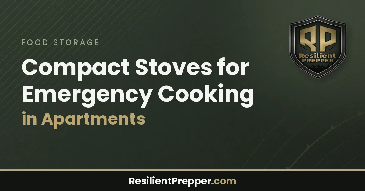 Compact Stoves for Emergency Cooking in Apartments