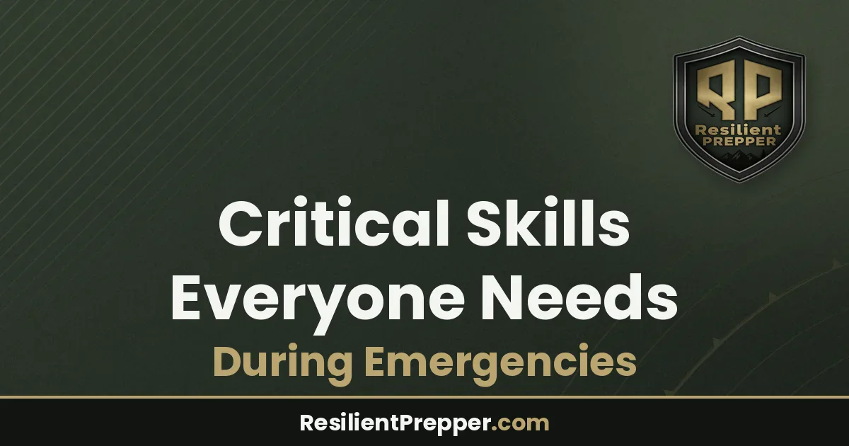Critical Skills Everyone Needs