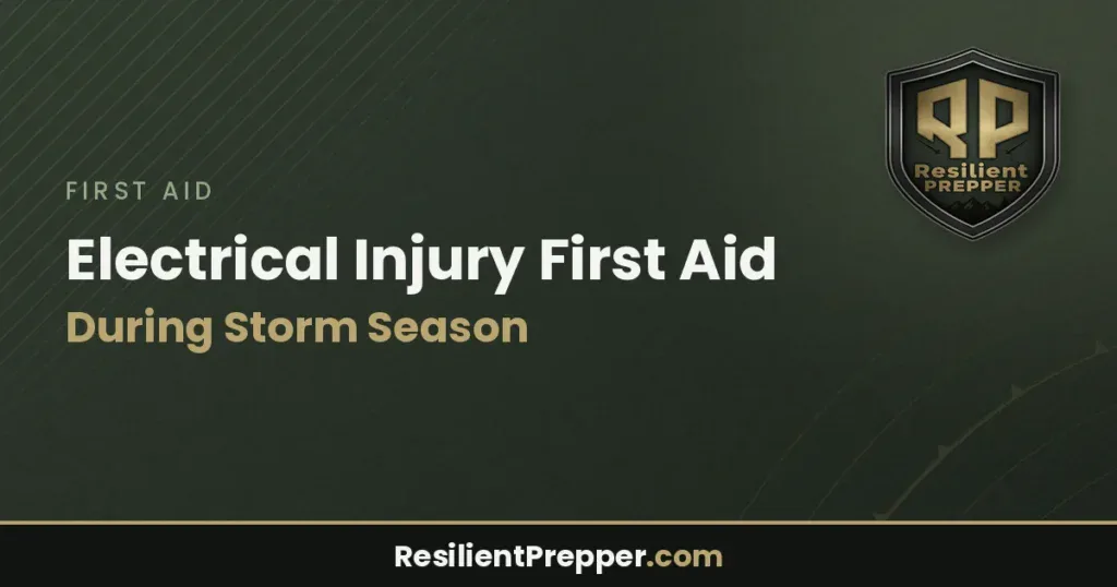 Electrical Injury First Aid During Storm Season