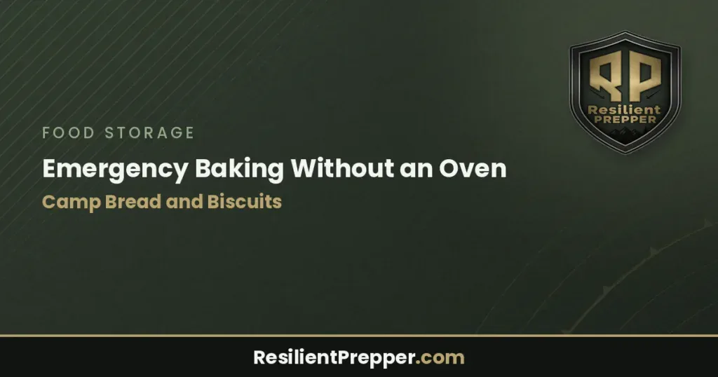Emergency Baking Without an Oven: Camp Bread and Biscuits