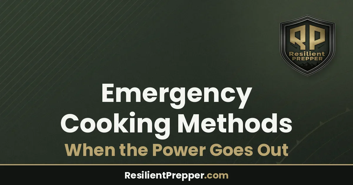 Emergency Cooking Methods When the Power Goes Out