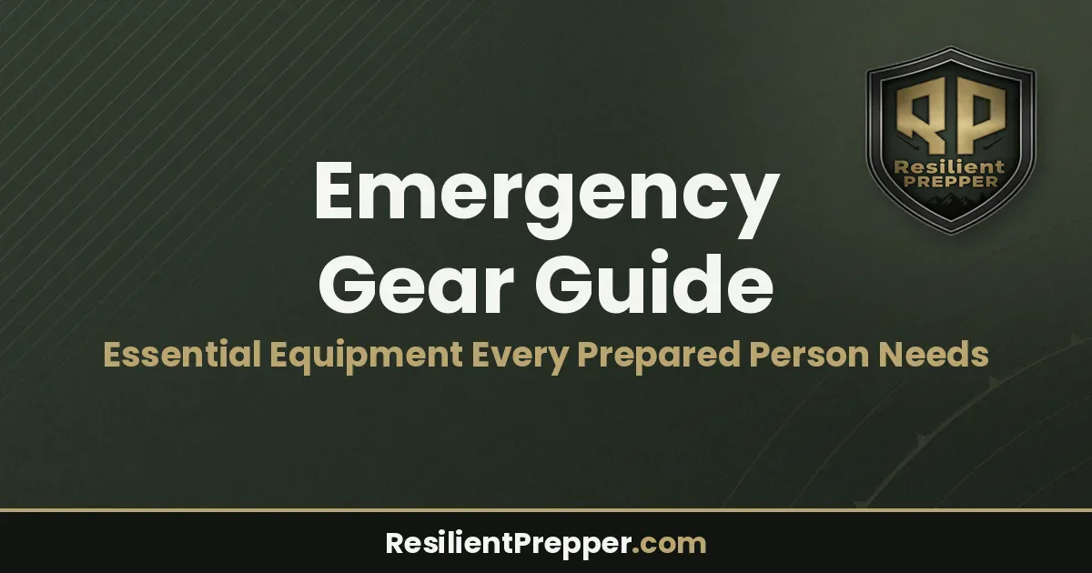 Emergency Gear Guide