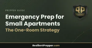 Read more about the article Emergency Prep for Small Apartments: The One-Room Strategy