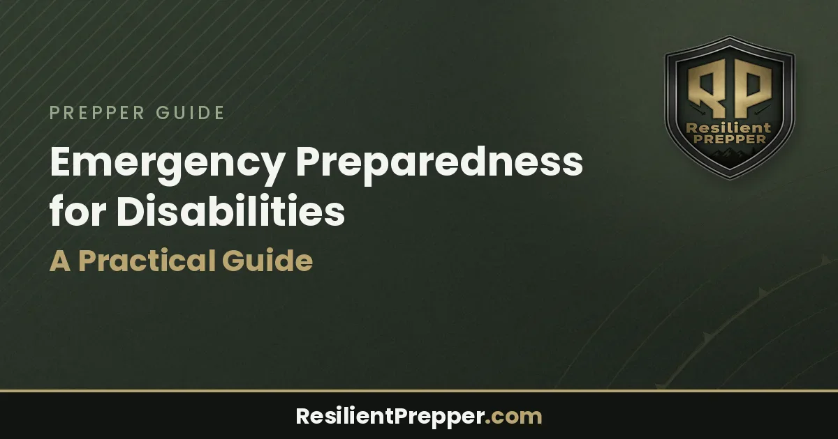 Emergency Preparedness for Disabilities: A Practical Guide
