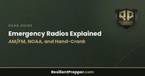 Read more about the article Emergency Radios Explained: AM/FM, NOAA, and Hand-Crank