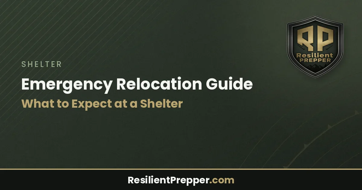 Emergency Relocation Guide: What to Expect at a Shelter