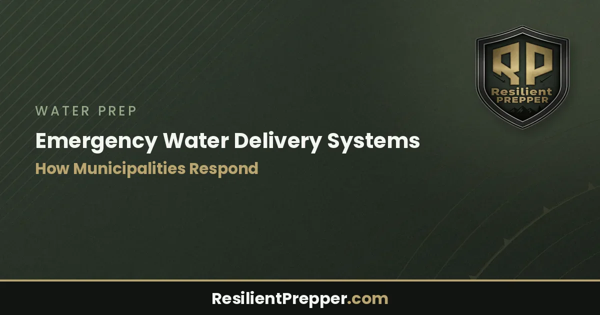 Emergency Water Delivery Systems: How Municipalities Respond
