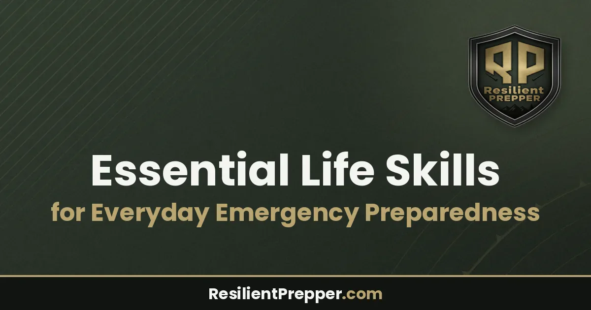 Essential Life Skills for Everyday Emergency Preparedness