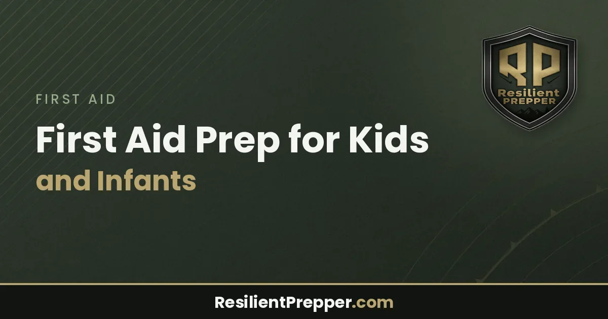 First Aid Prep for Kids and Infants