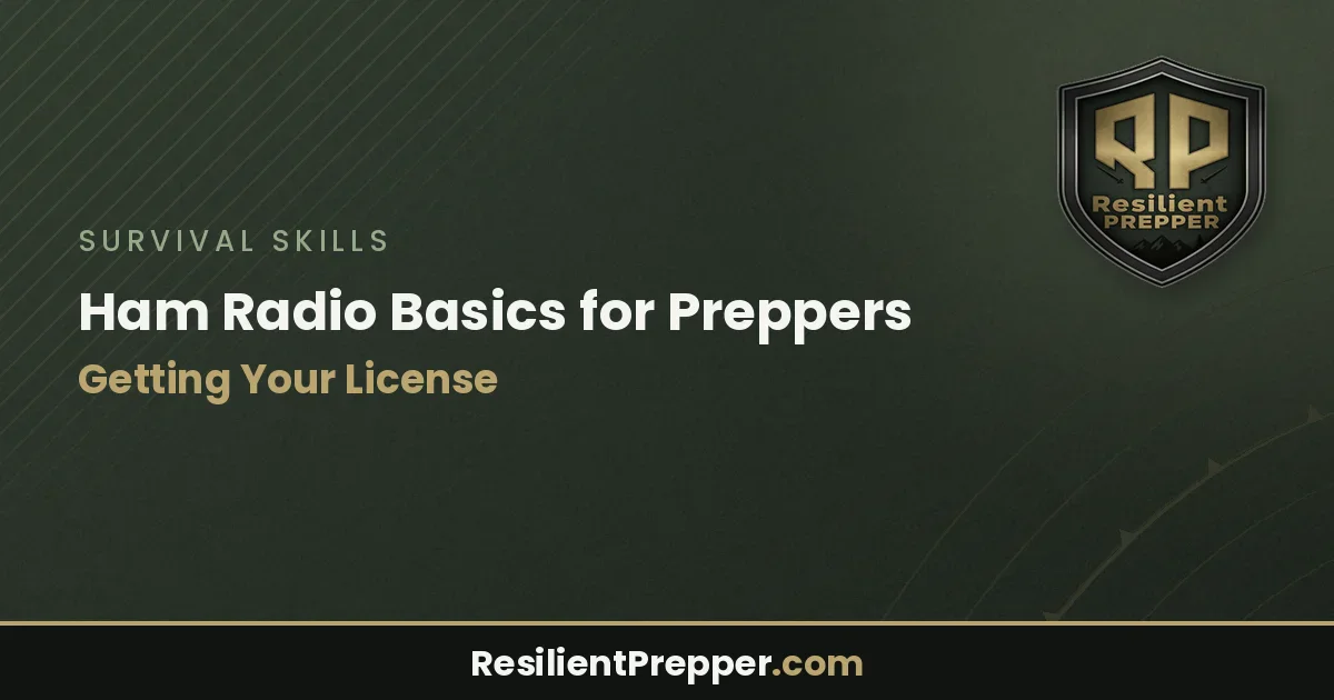 Ham Radio Basics for Preppers: Getting Your License