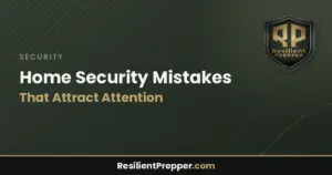 Read more about the article Home Security Mistakes That Attract Attention