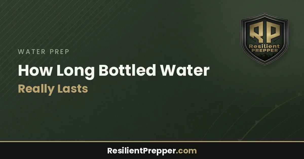 How Long Bottled Water Really Lasts