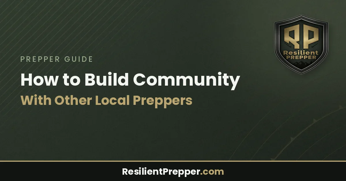 How to Build Community With Other Local Preppers