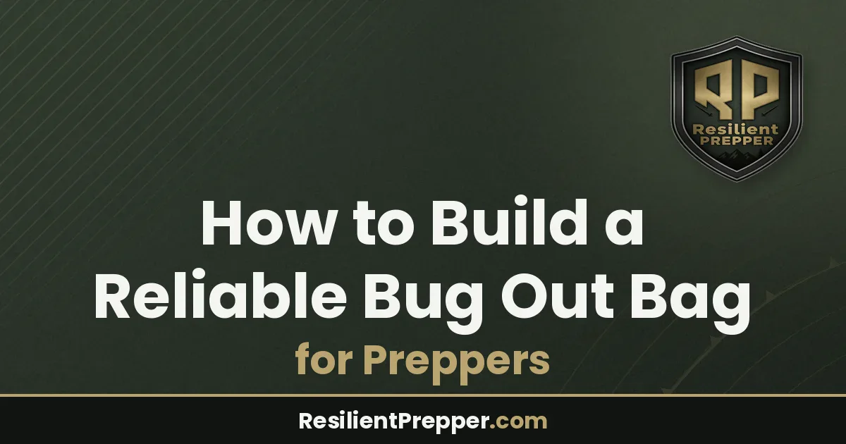 How to Build a Reliable Bug Out Bag for Preppers