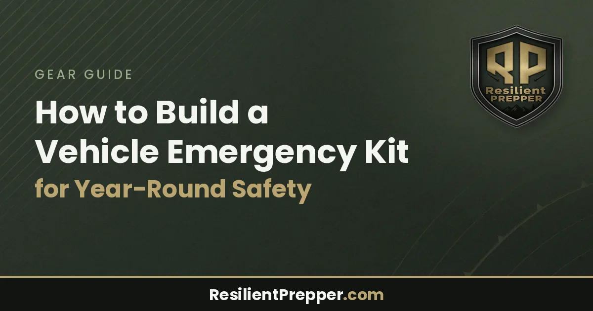 How to Build a Vehicle Emergency Kit for Year-Round Safety