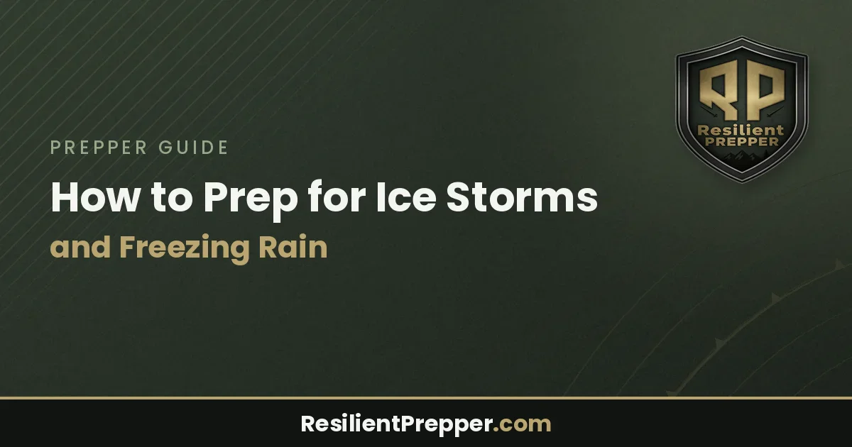 How to Prep for Ice Storms and Freezing Rain