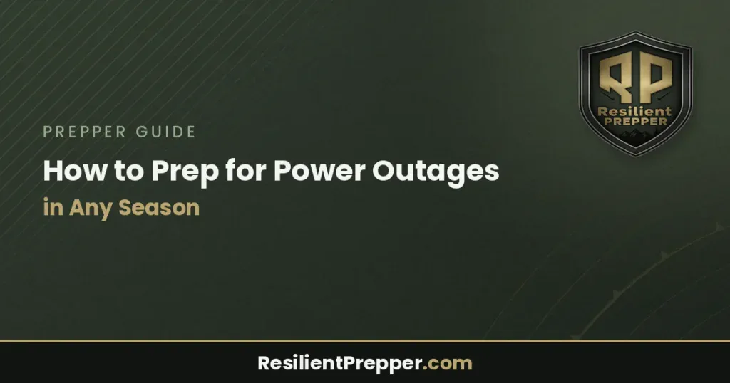 How to Prep for Power Outages in Any Season