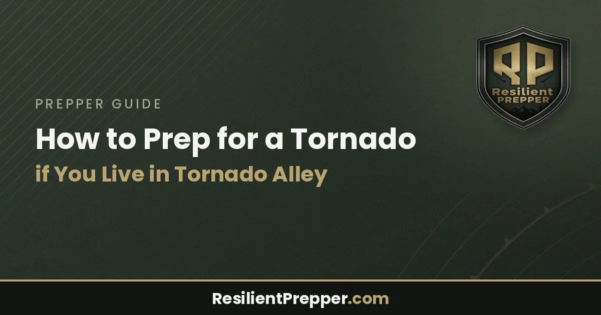 How to Prep for a Tornado if You Live in Tornado Alley